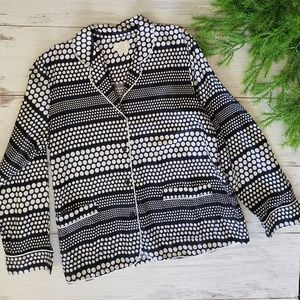 Kate Spade Large Sleep Top Dream a Little Dream Polka-dot